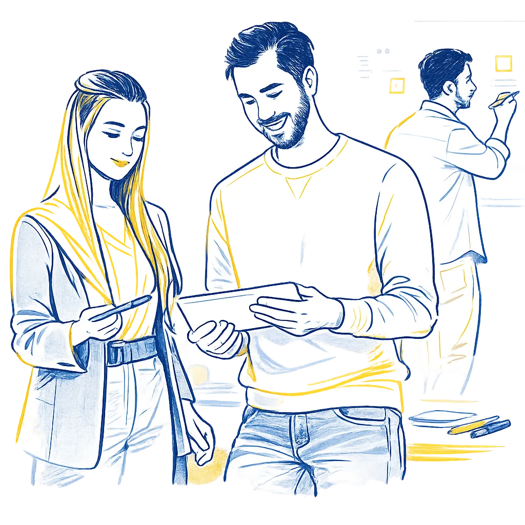 همکاری تیمی برای تحلیل و تصمیم‌گیری در مسیر رشد پایدار
